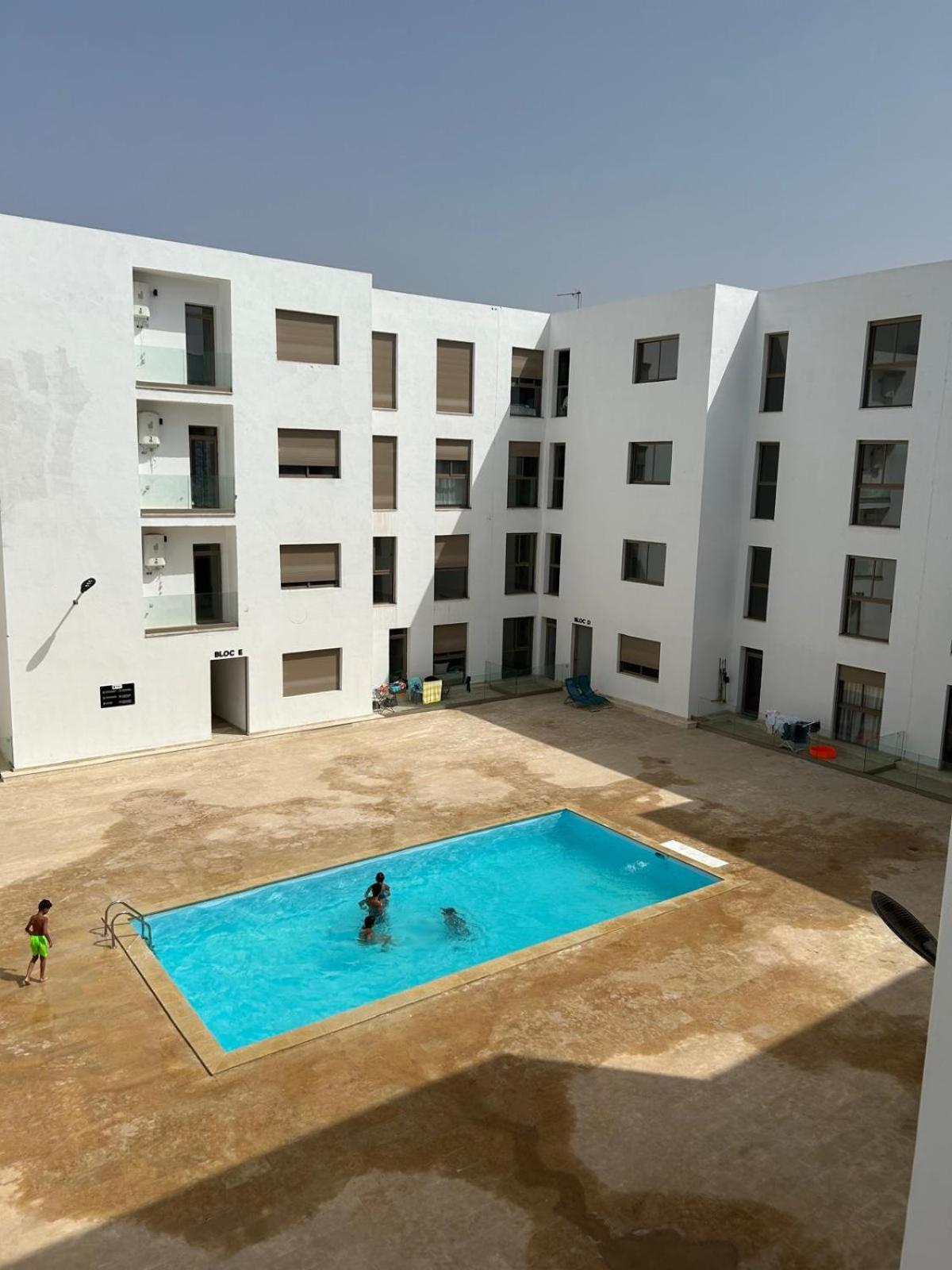 Appart Agadir Bay Centre Piscine Plage A 5Mnts A Pieds 外观 照片